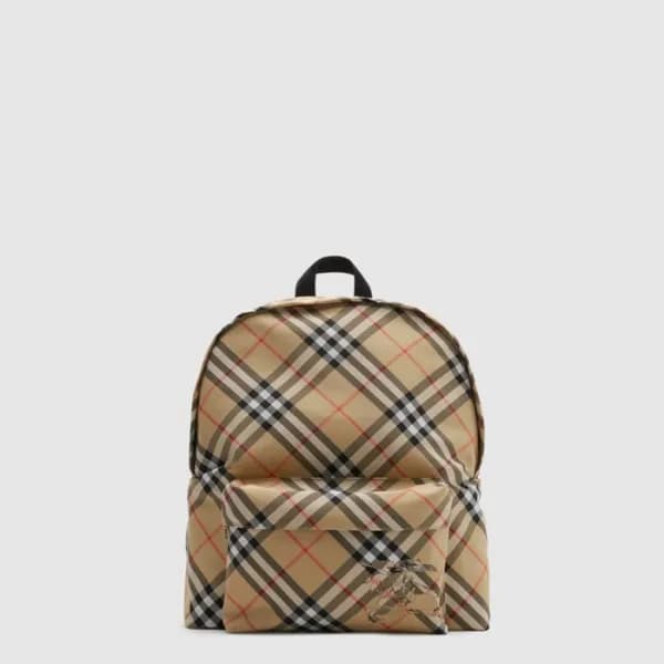 버버리 여성 체크 백팩 - Burberry Womens Check Backpack - bu… - 1