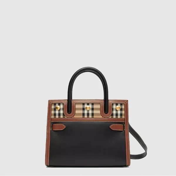 버버리 여성 빈티지 베이비 타이틀 백 - Burberry Womens Vintage Bab… - 1