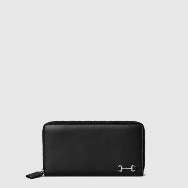 구찌 여성 집 어라운드 월렛 홀스빗 - Gucci Womens Zip Around Wall… - 1