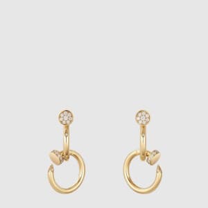 까르띠에 여성 저스트 앵 끌루 이어링 더블 다이아몬드 - Cartier Womens Jus…