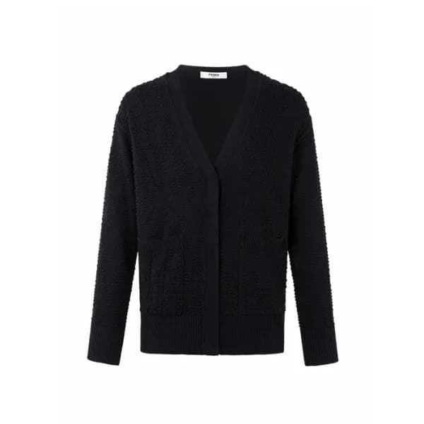 펜디 남성 브이넥 가디건 - Fendi Mens V-neck Cardigan - fec16612x - 1