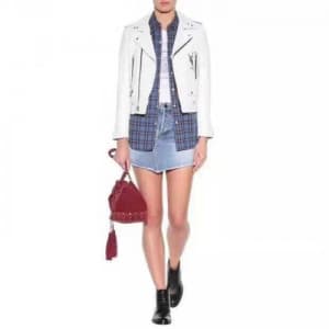 SAINT LAURENT 2018 LADIES LEATHER JACKET - 입생로랑 여성… - 1