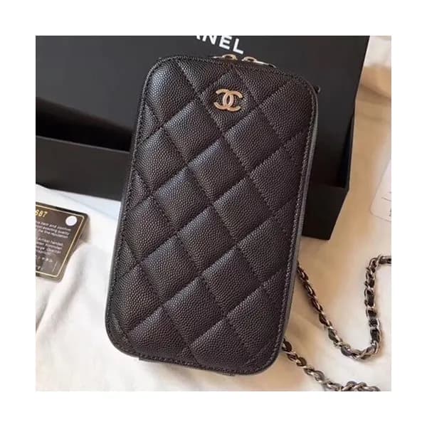 Chanel Women Phone Bag,10CM - 샤넬 여성용 휴대폰 백, CHAB02… - 1
