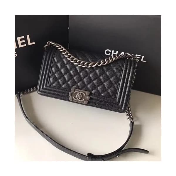 Chanel Leboy Chain Shoulder Bag,25CM - 샤넬 르보이 체인 숄… - 1