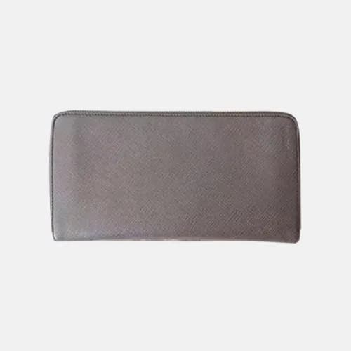 Prada 2018 Mens Saffiano Leather Zippy Long Purse … - 1