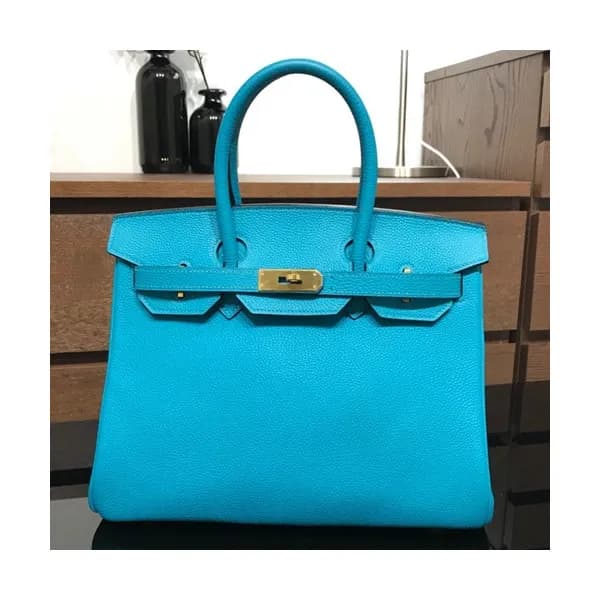 Hermes Birkin Togo Leather Tote Shoulder Bag ,30cm… - 1