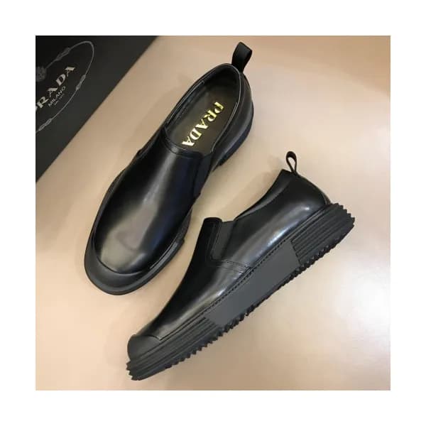 Prada 2018 Mens Leather Loafer - 프라다 남성 레더 로퍼 Pra… - 1
