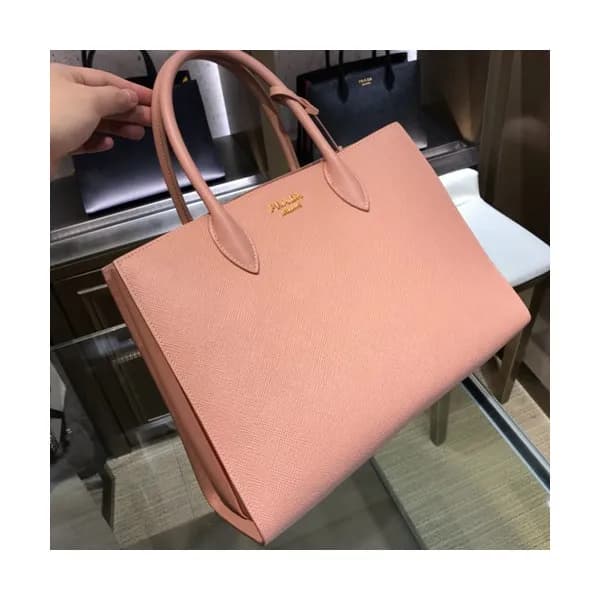 Prada Saffiano Tote Shoulder Bag,34cm - 프라다 사피아노 여… - 1