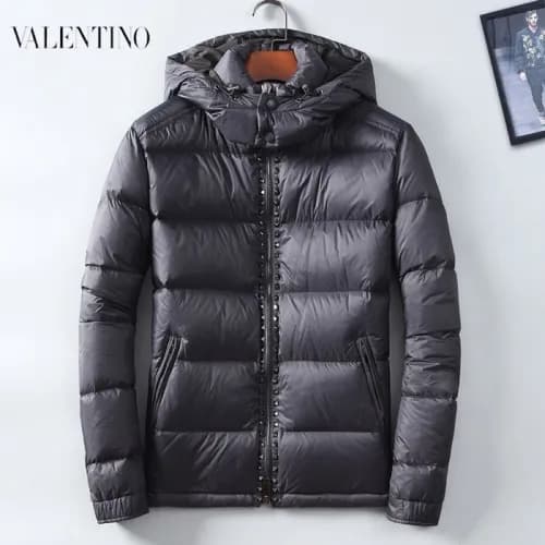Valentino 2019 Mens Rock Stud Embellished DownPadd… - 1