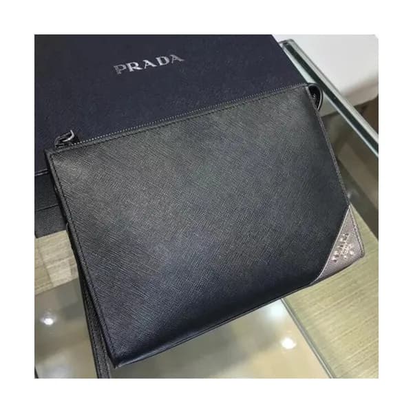 Prada Mens Clutch Bag ,24CM - 프라다 남성용 클러치백 PRAB003… - 1
