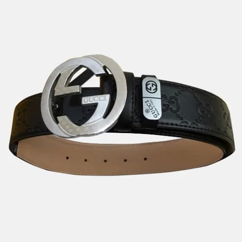 Gucci 2019 Mens GG Buckle Business Leather Belt - … - 1