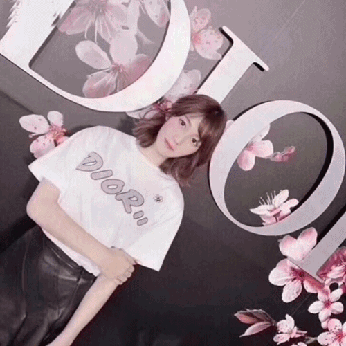 Dior 2019 Mm/Wm Honeybee Embroidery Logo Cotton Sh… - 1