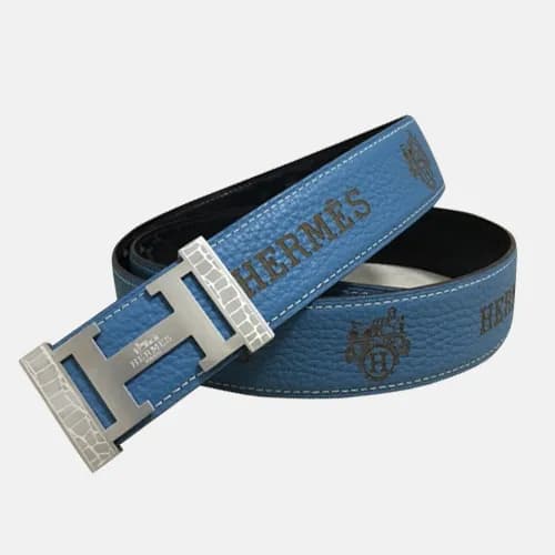 Hermes 2019 Mens Business Initial Logo Reversible … - 1