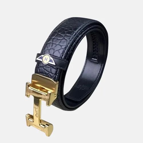 Hermes 2019 Mens Business Initial Logo Leather Bel… - 1