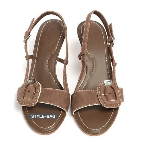 Tod's 2019 Womens Strap Leather Shoes - 토즈 여성 … - 1