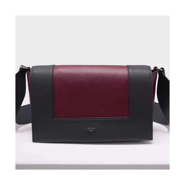 Celine Leather Frame Shoulder Bag,25CM - 셀린느 레더 프레… - 1