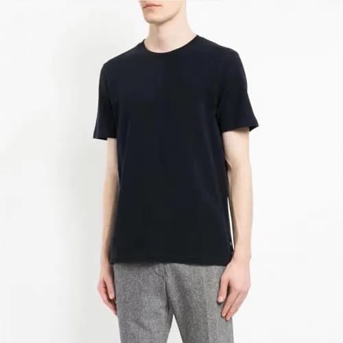 Thom Browne 2019 Mens Strap Cotton Short Sleeved T… - 1