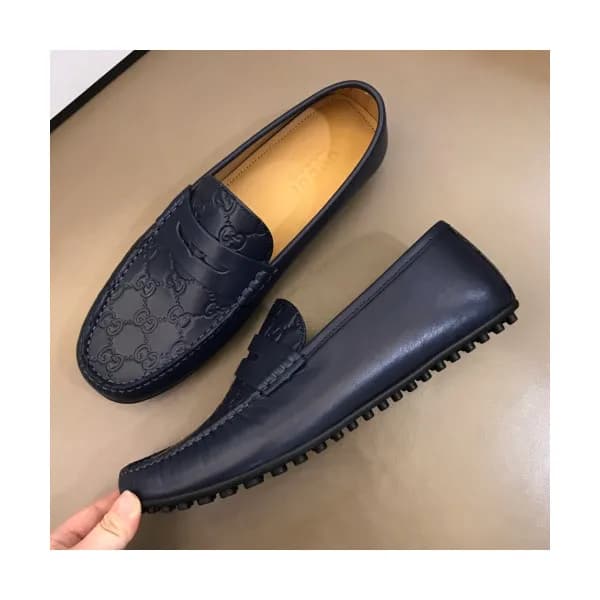 Gucci 2019 Mens Leather Penny Loafer - 구찌 남성 레더 페니… - 1