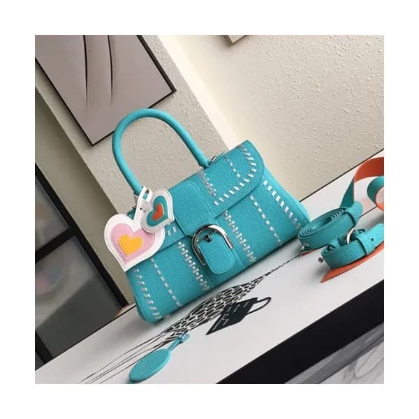 Delvaux 2019 Leather Tote Shoulder Bag,28s CM - 델보… - 1