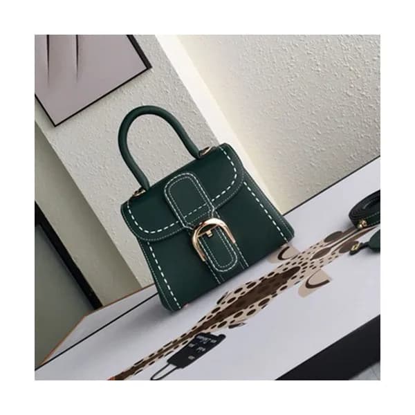 Delvaux 2019 Leather Tote Shoulder Bag,20CM - 델보 2… - 1