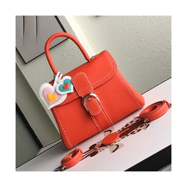 Delvaux 2019 Leather Tote Shoulder Bag,28 CM - 델보 … - 1