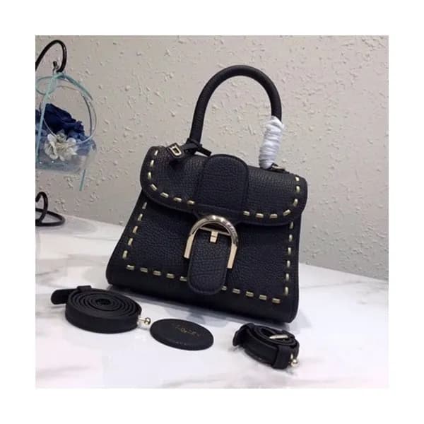 Delvaux 2019 Brillant Leather Tote Shoulder Bag,20… - 1