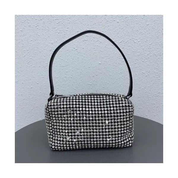 Alexander Wang 2019 Cubic & Leather Tote Shoulder … - 1