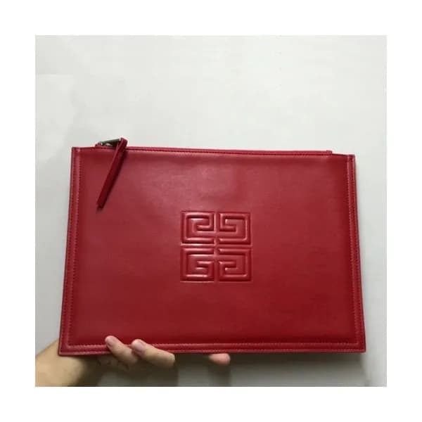 Givenchy 2019 Leather Clutch Bag,32cm - 지방시 2019 레… - 1