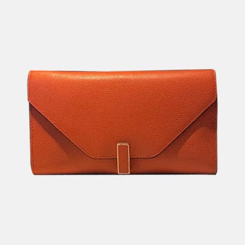 Valextra 2019 Ladies Epsom Leather Wallet - 발렉스트라 … - 1