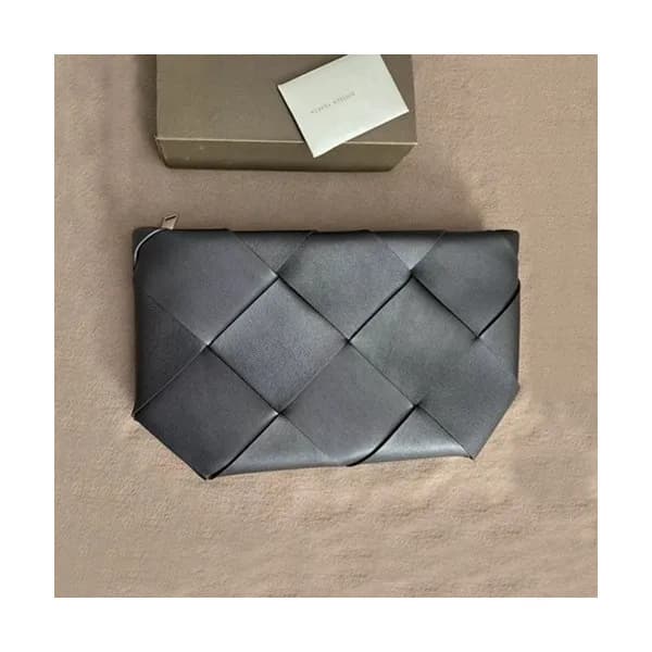 Bottega Veneta 2019 Leather Clutch Bag,35cm - 보테가 … - 1