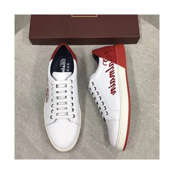 Balmain 2019 Mens Leather Sneakers - 발망 2019 남성용 레… - 1