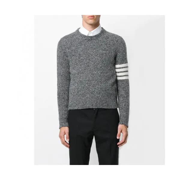 Thom Browne 2019 Mens Strap Crew-neck Sweater - 톰브… - 1