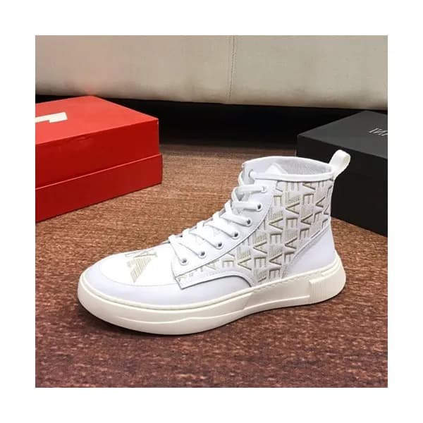 Armani 2019 Mens Leather Sneakers - 알마니 2019 남성용 … - 1