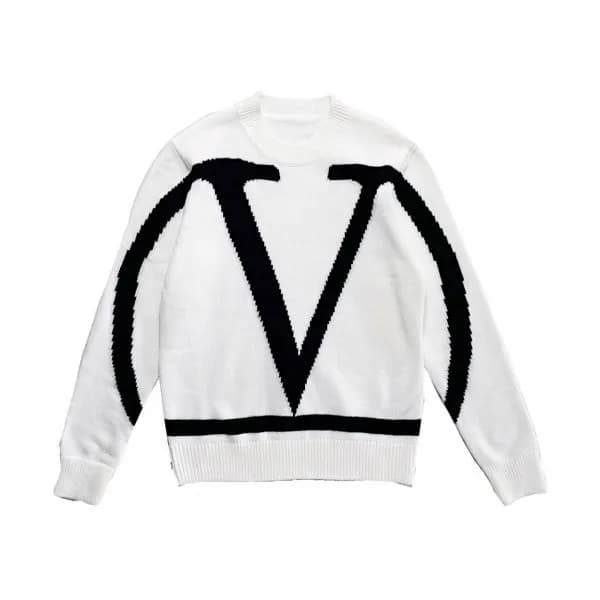 Valentino 2019 Mens Big Logo Wool sweater - 발렌티노 2… - 1