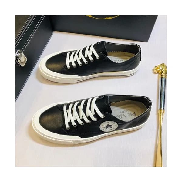 Prada 2019 Mens Leather Sneakers - 프라다 2019 남성용 레더… - 1