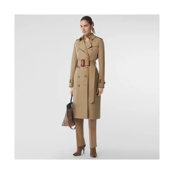 Burberry 2019 Womens Vintage Cotton Trench Coat - … - 1