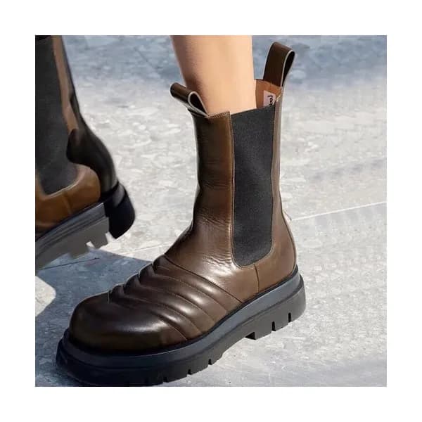 Bottega Veneta 2019 Ladies Leather Boots - 보테가베네타 … - 1