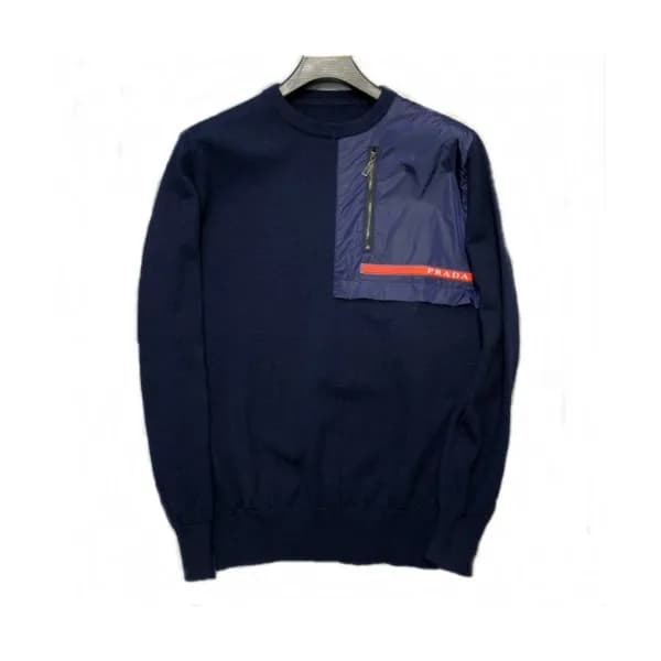 Prada 2019 Mens Crew-neck Wool Sweater - 프라다 2019 … - 1