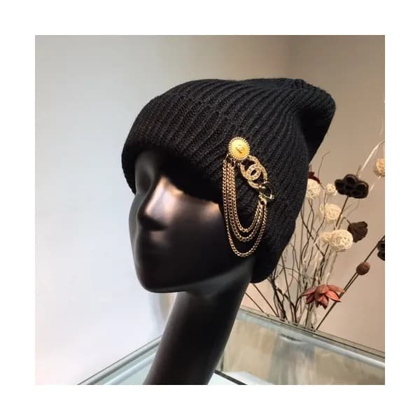 Chanel 2019 Ladies Knit Cap - 샤넬 2019 여성용 니트 모자 CH… - 1