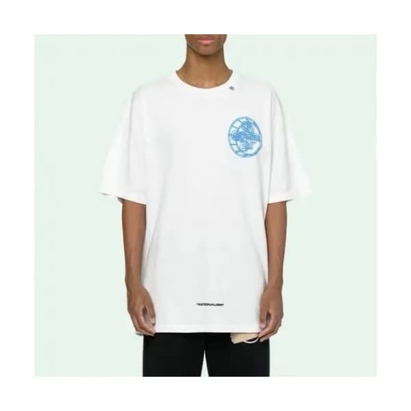Off-white 2020 Mm/Wm Printing Logo Crew - neck Cot… - 1