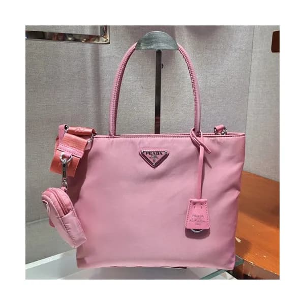 Prada 2019 Nylon Tote Shoulder Shopper Bag,25cm -… - 1