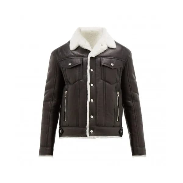 [발망]Balmain 2020 Mens Casual Camel-hair Leather Ja… - 1