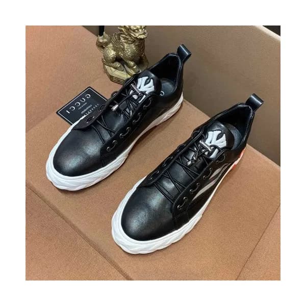 Gucci 2020 Mens Leather Sneakers - 구찌 2020 남성용 레더… - 1