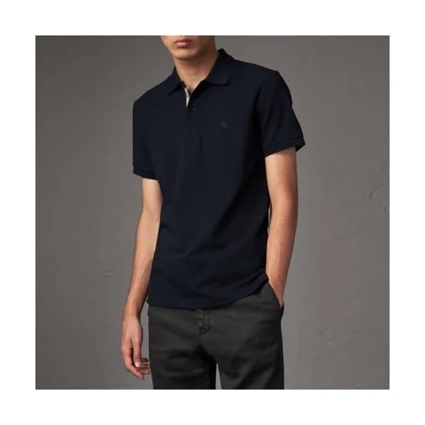 [버버리]Burberry 2020 Mens Logo Cotton Polo Short Sle… - 1