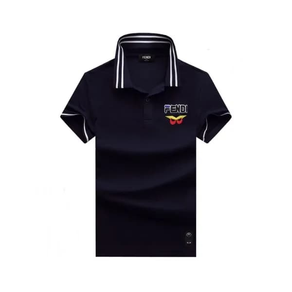 [펜디]Fendi 2020 Mens Logo Casual Cotton Polo Short … - 1