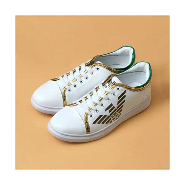 [업 신상]Armani 2020 Mens Leather Sneakers - 알마니 202… - 1