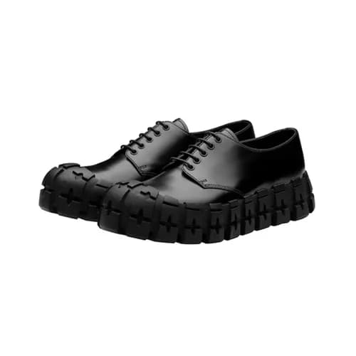 [매장판]Prada 2020 Mens Leather Shoes - 프라다 2020 남성용 … - 1