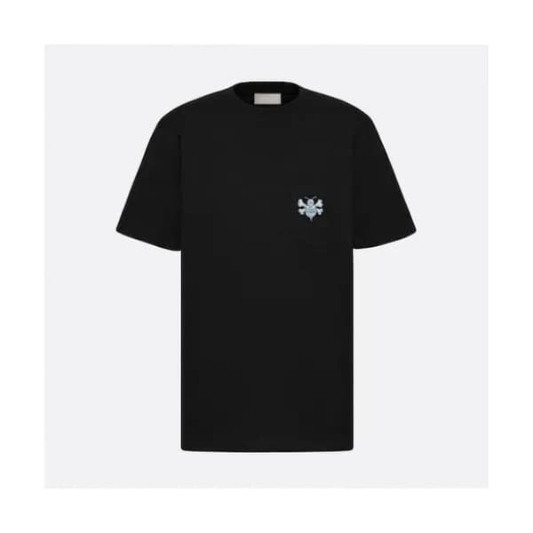 [디올]Dior 2020 Mens Casual Crew-neck Short Sleeved … - 1
