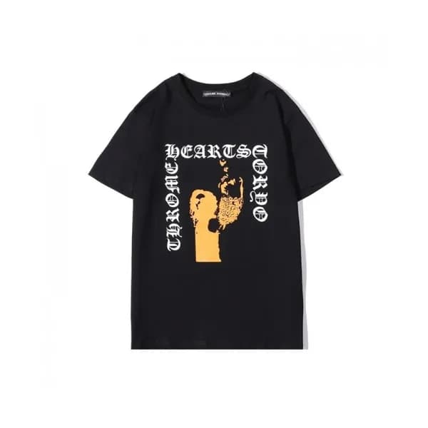 [크롬하츠]Chrome hearts 2020 Mens Logo Casual Short Sl… - 1