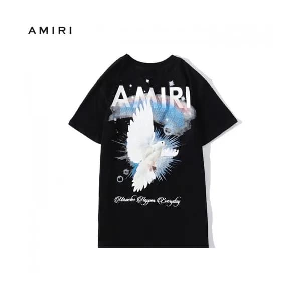 Amiri 2020 Mm/Wm Logo Cotton Short Sleeved Tshirts… - 1